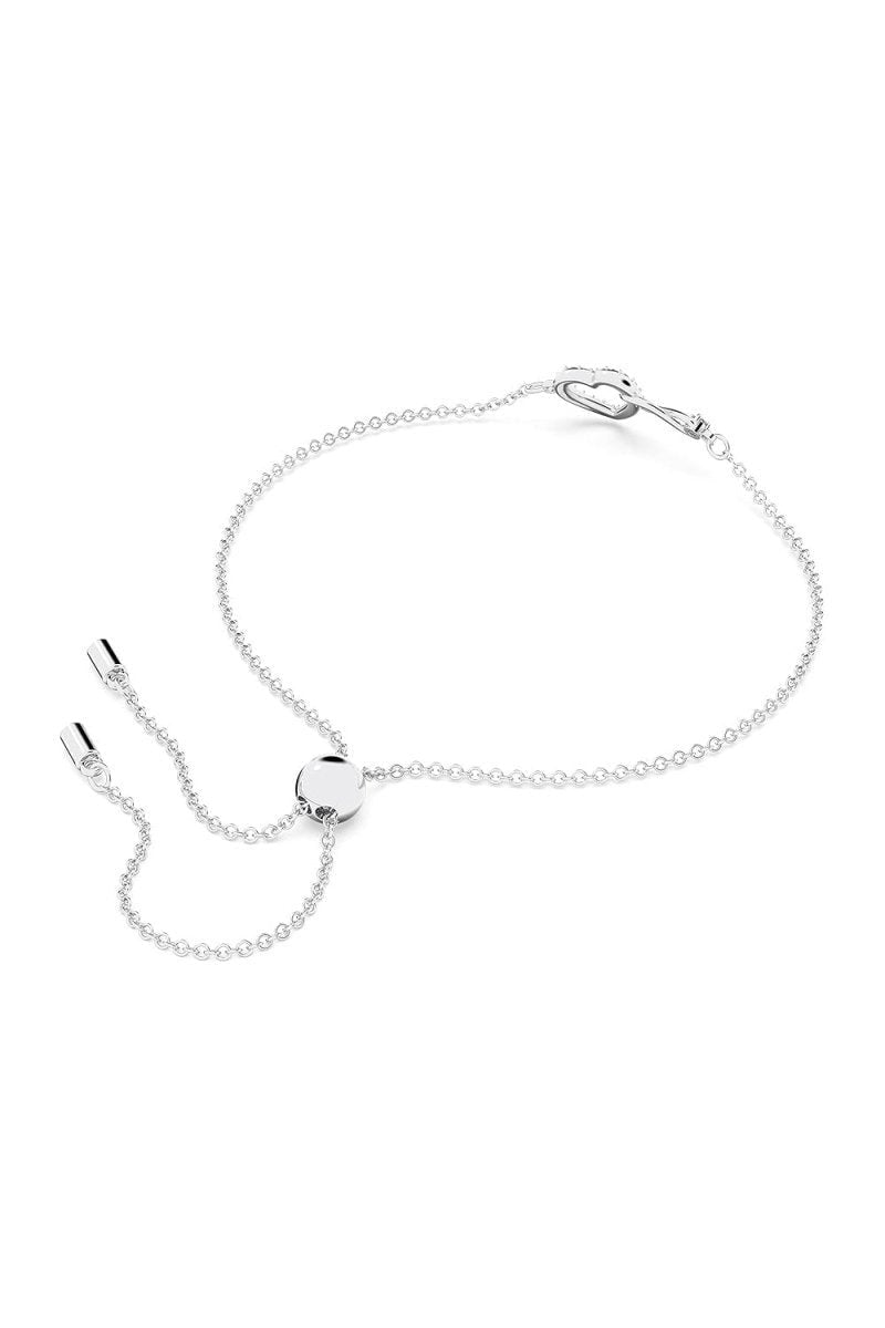 Silver Rhodium Tone Bracelets with Heart