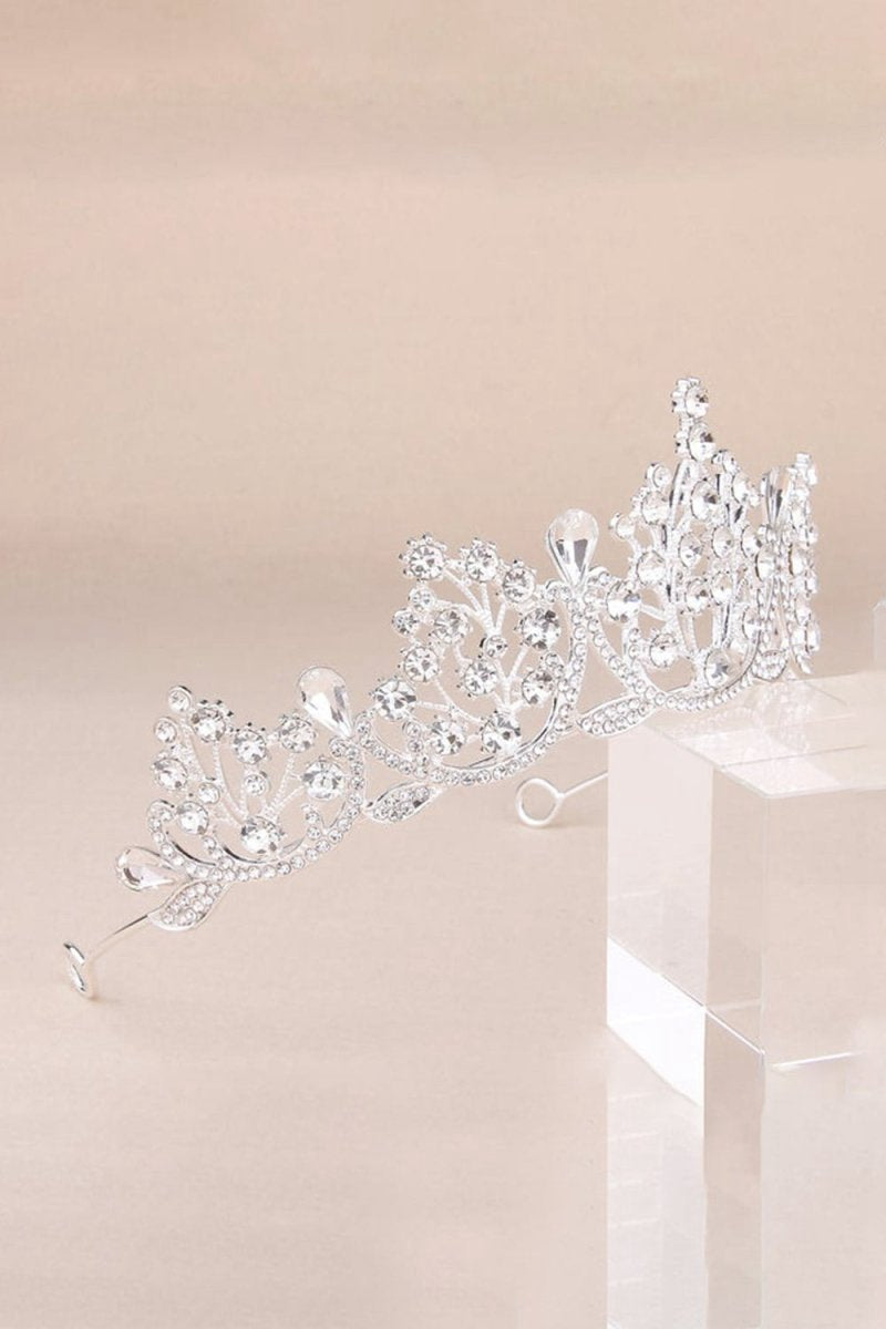 Bronze Princess Rhinestone Crowns for Women