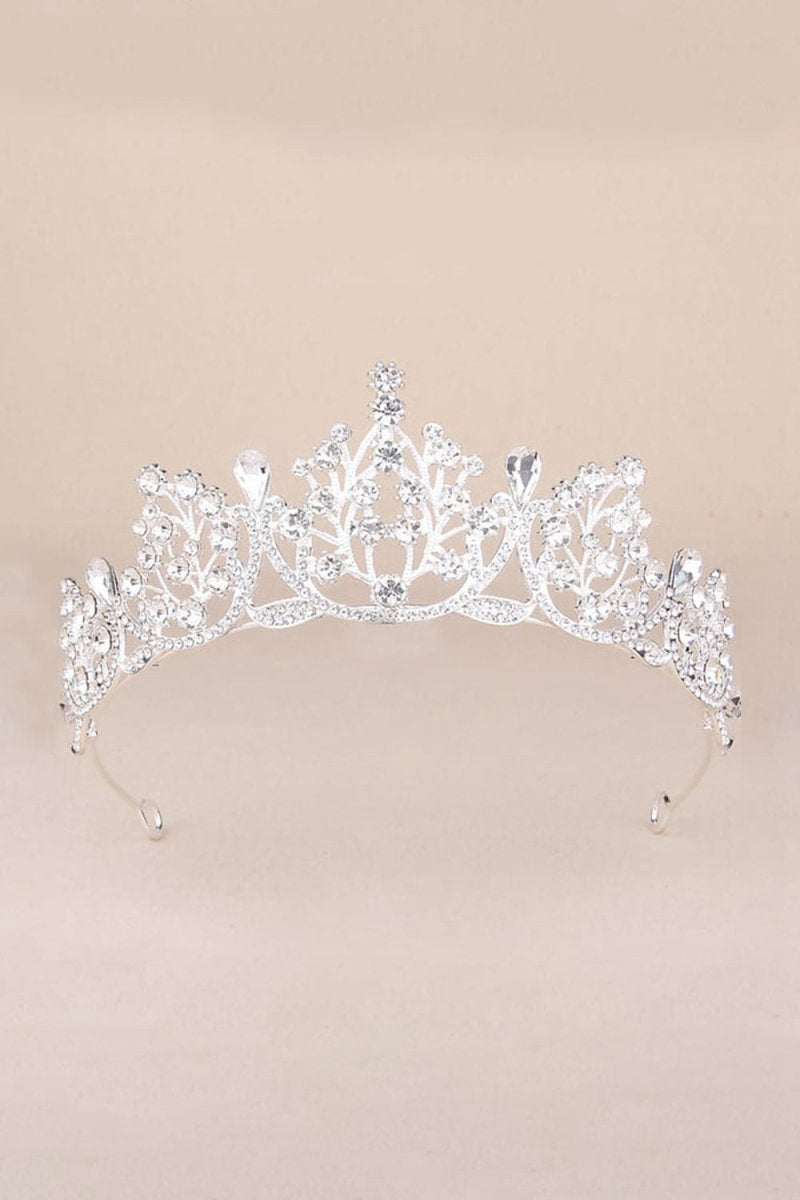 Bronze Princess Rhinestone Crowns for Women