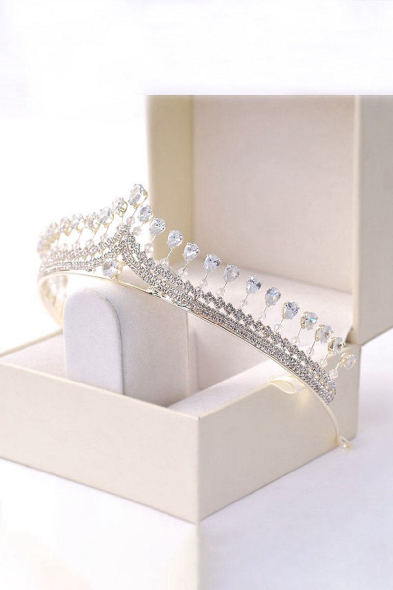 Silver Royal Queen Rhinestone Tiaras