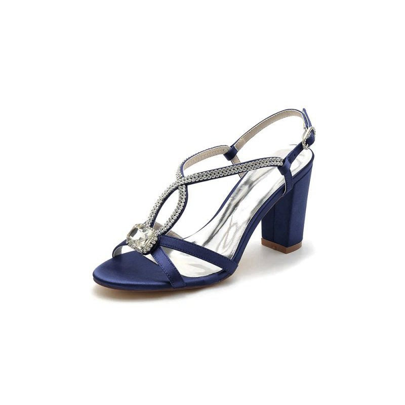 Cross Strap Open Toe High Heels Party shoes