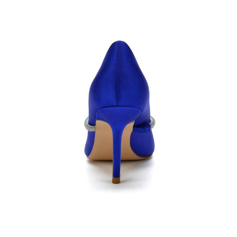 Party Pointed Toe Crystal High Heels