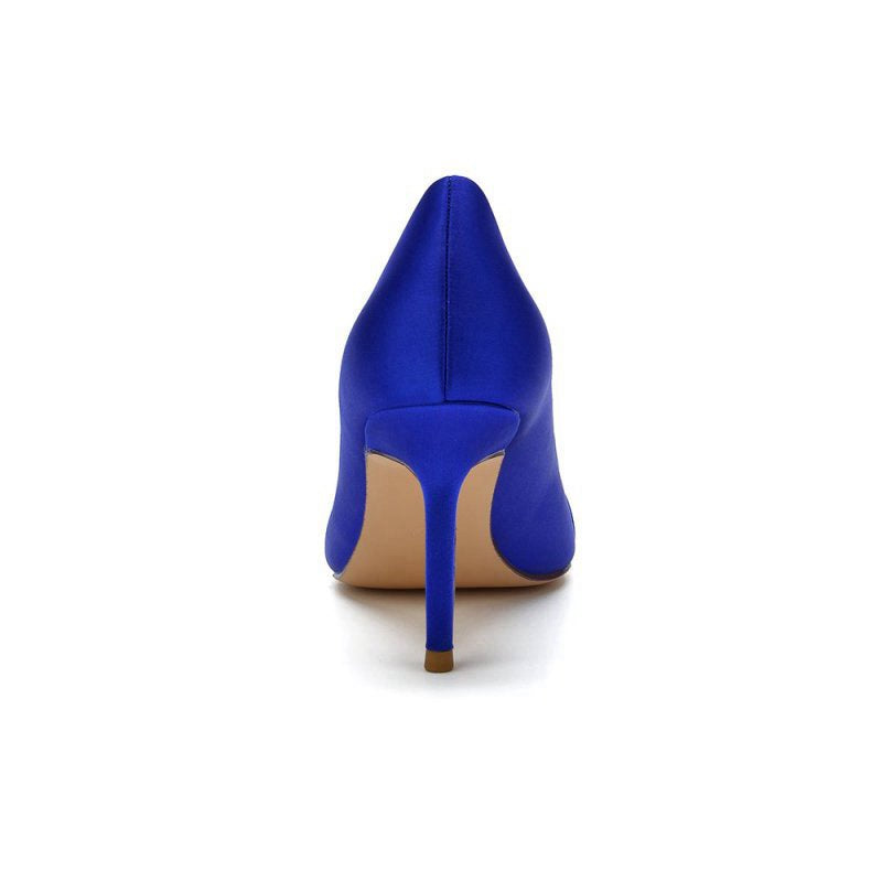 Pointed Toe Crystal High Heels Party Shoes