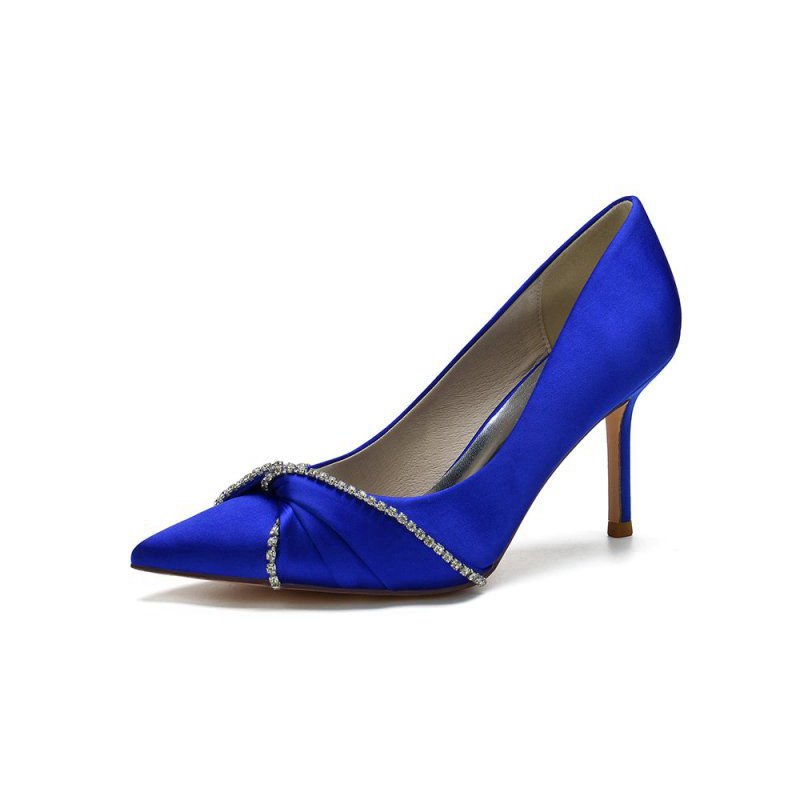 Party Pointed Toe Crystal High Heels