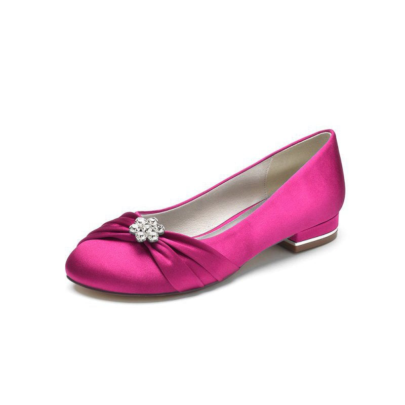 Flats with Rhinestone embellished