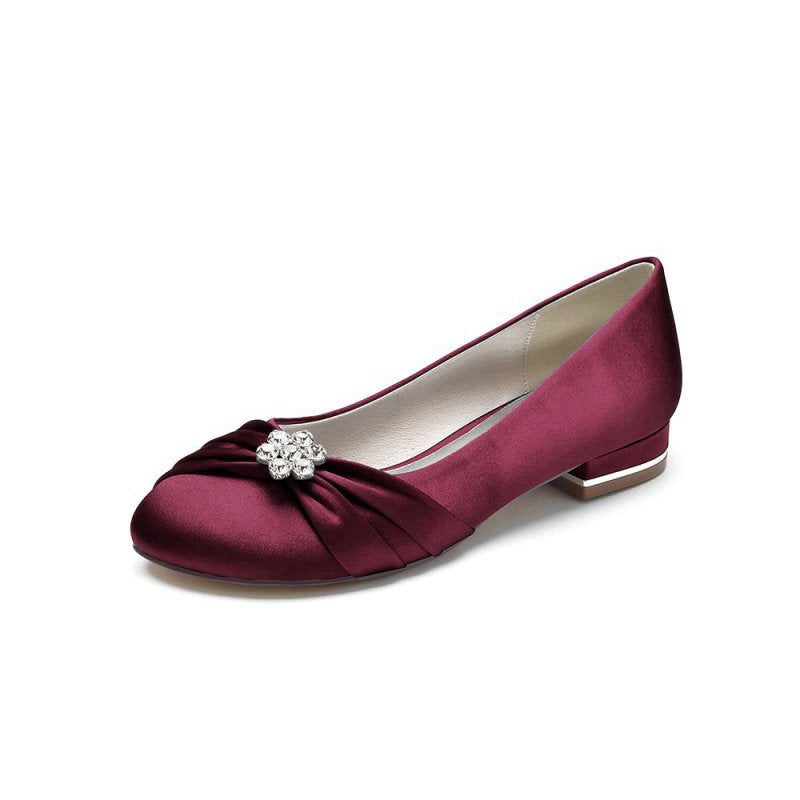 Flats with Rhinestone embellished