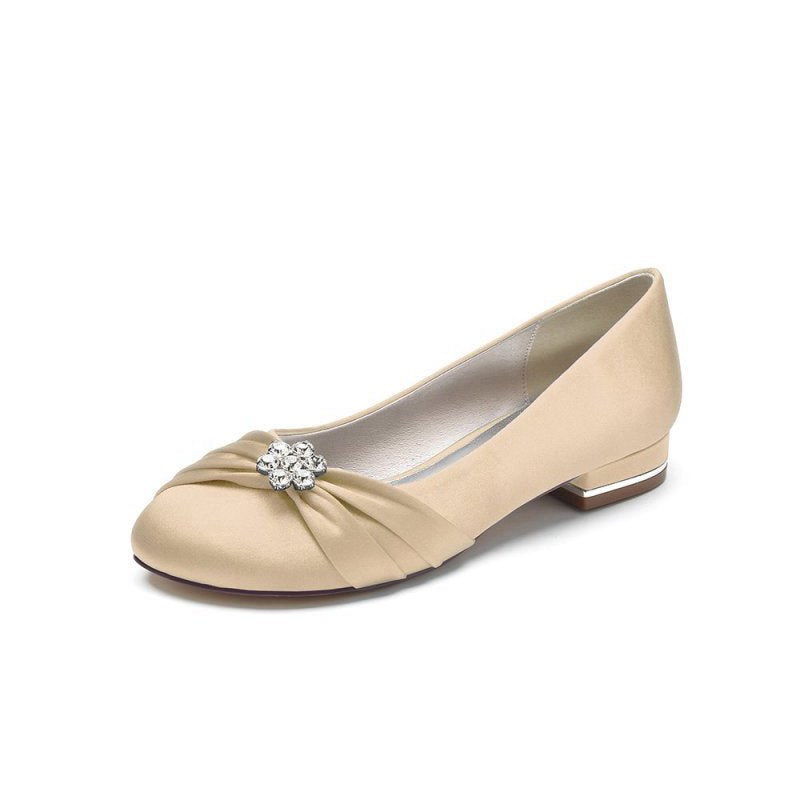 Flats with Rhinestone embellished