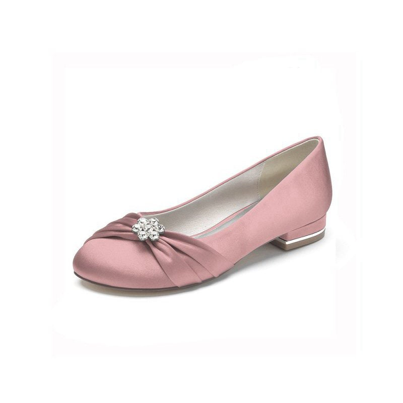 Flats with Rhinestone embellished
