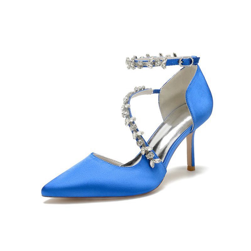 Pointed Toe Slingback Strap High Heel