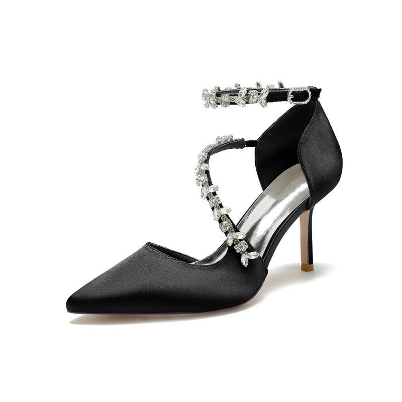 Pointed Toe Slingback Strap High Heel