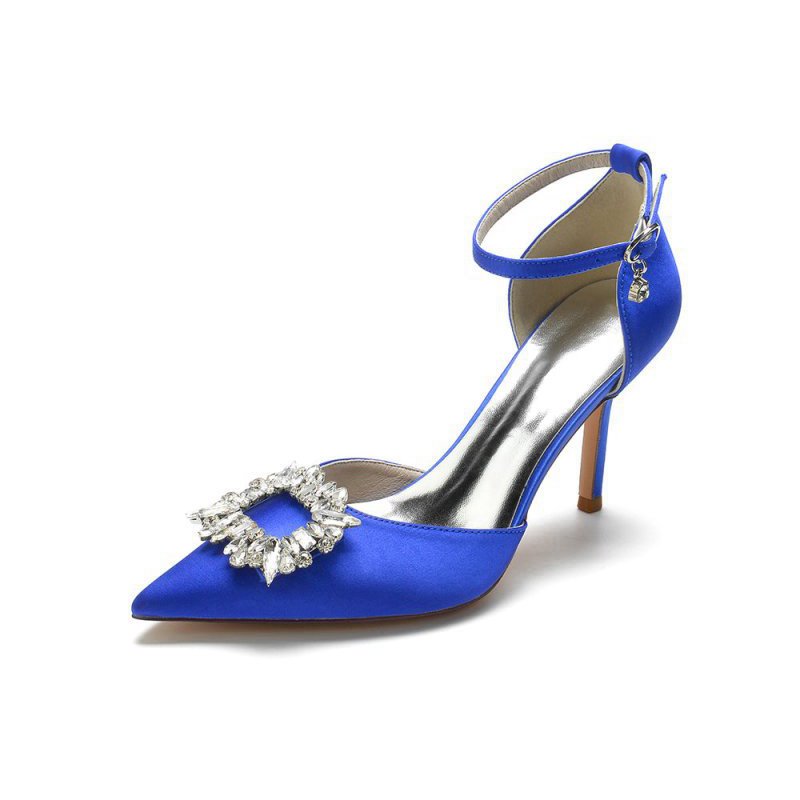 Pointed Toe Rhinestone Party Shoes
