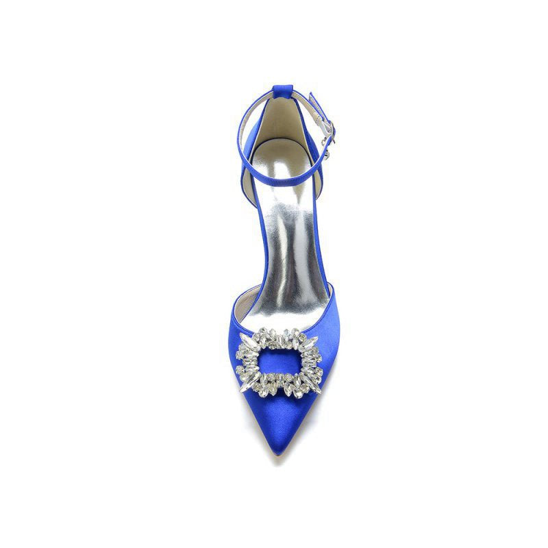 Pointed Toe Rhinestone Party Shoes