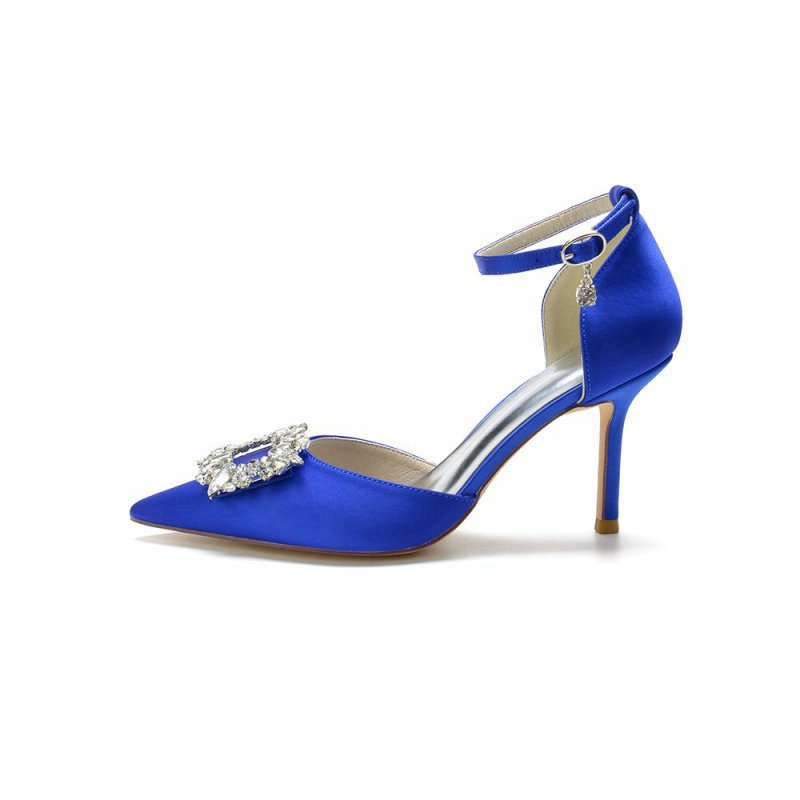 Pointed Toe Rhinestone Party Shoes
