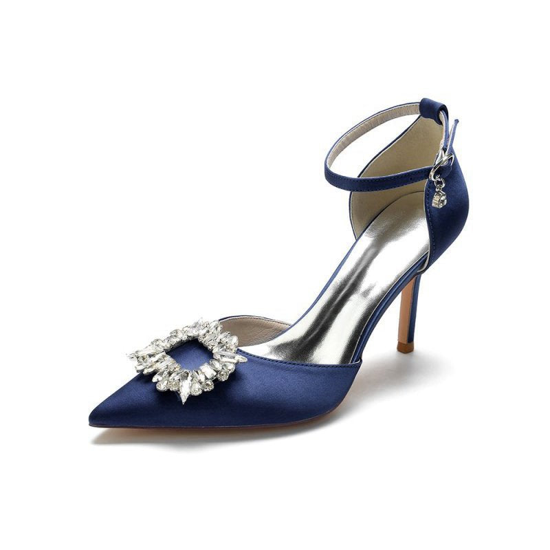 Pointed Toe Rhinestone Party Shoes