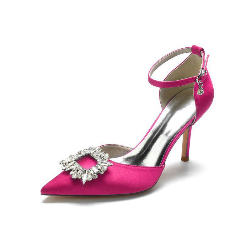 Pointed Toe Rhinestone Party Shoes