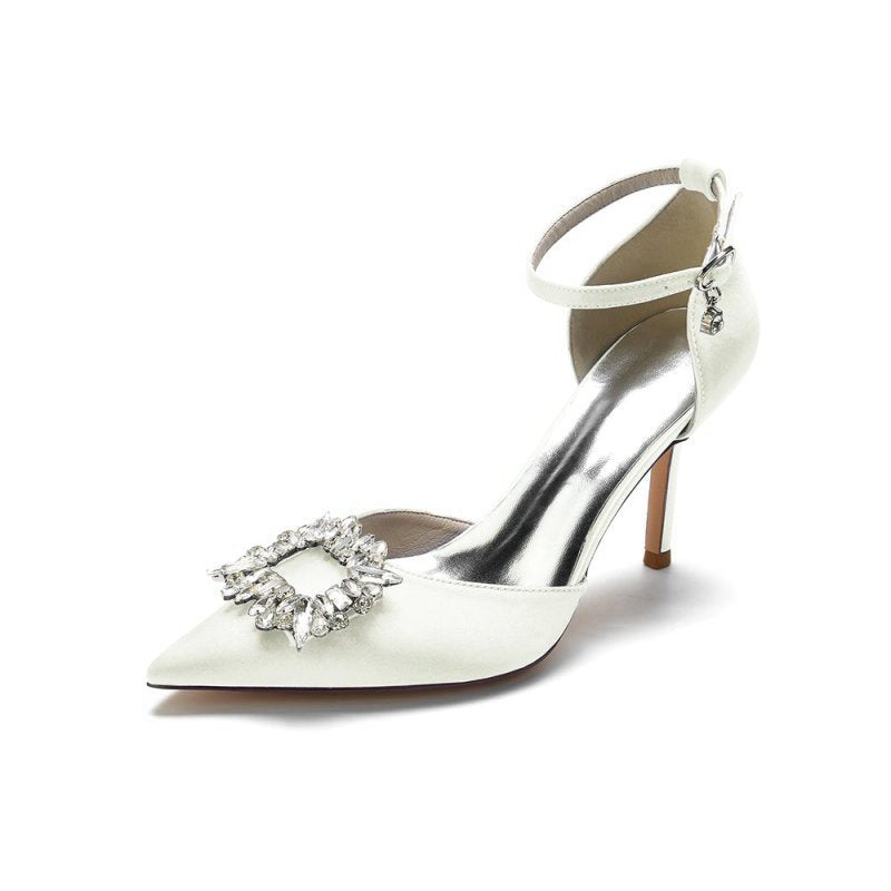 Pointed Toe Rhinestone Party Shoes