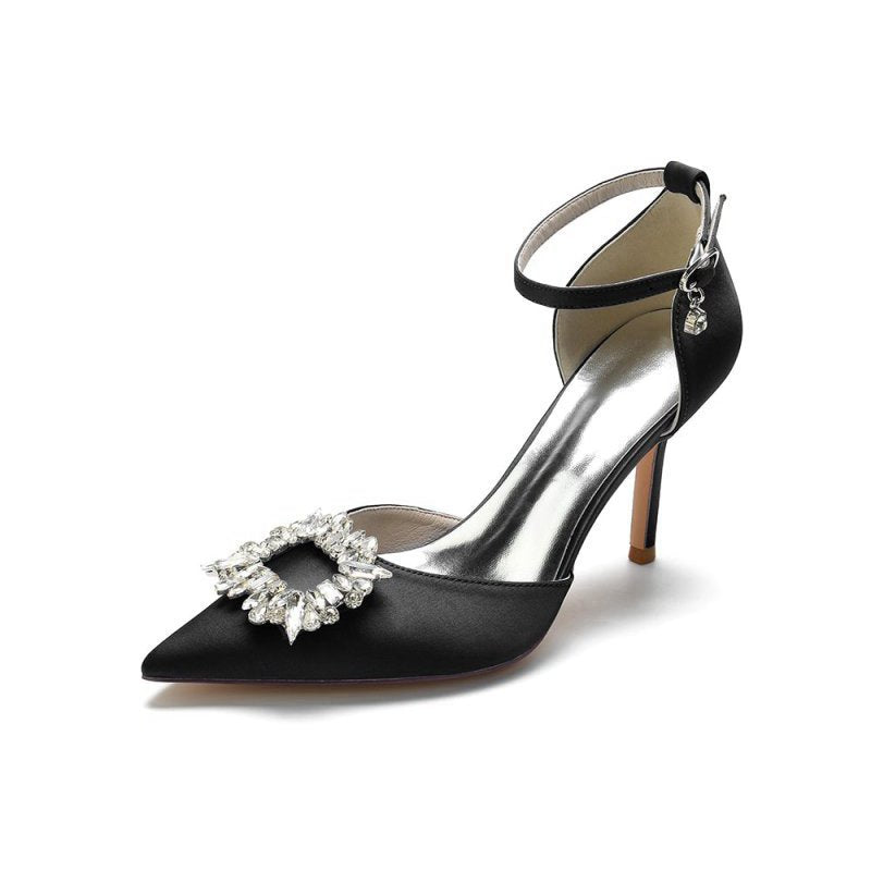 Pointed Toe Rhinestone Party Shoes