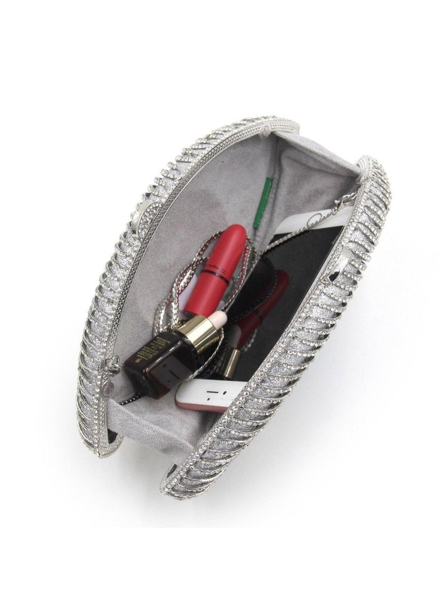 Women's EYE SEE U Rhinestone Evening Clutch bags Handmade