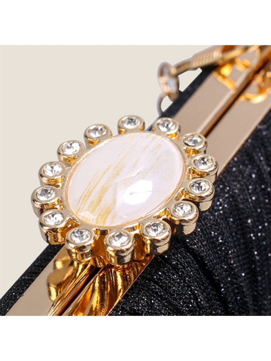 Women's Large Rhinestone Evening Clutch Bags