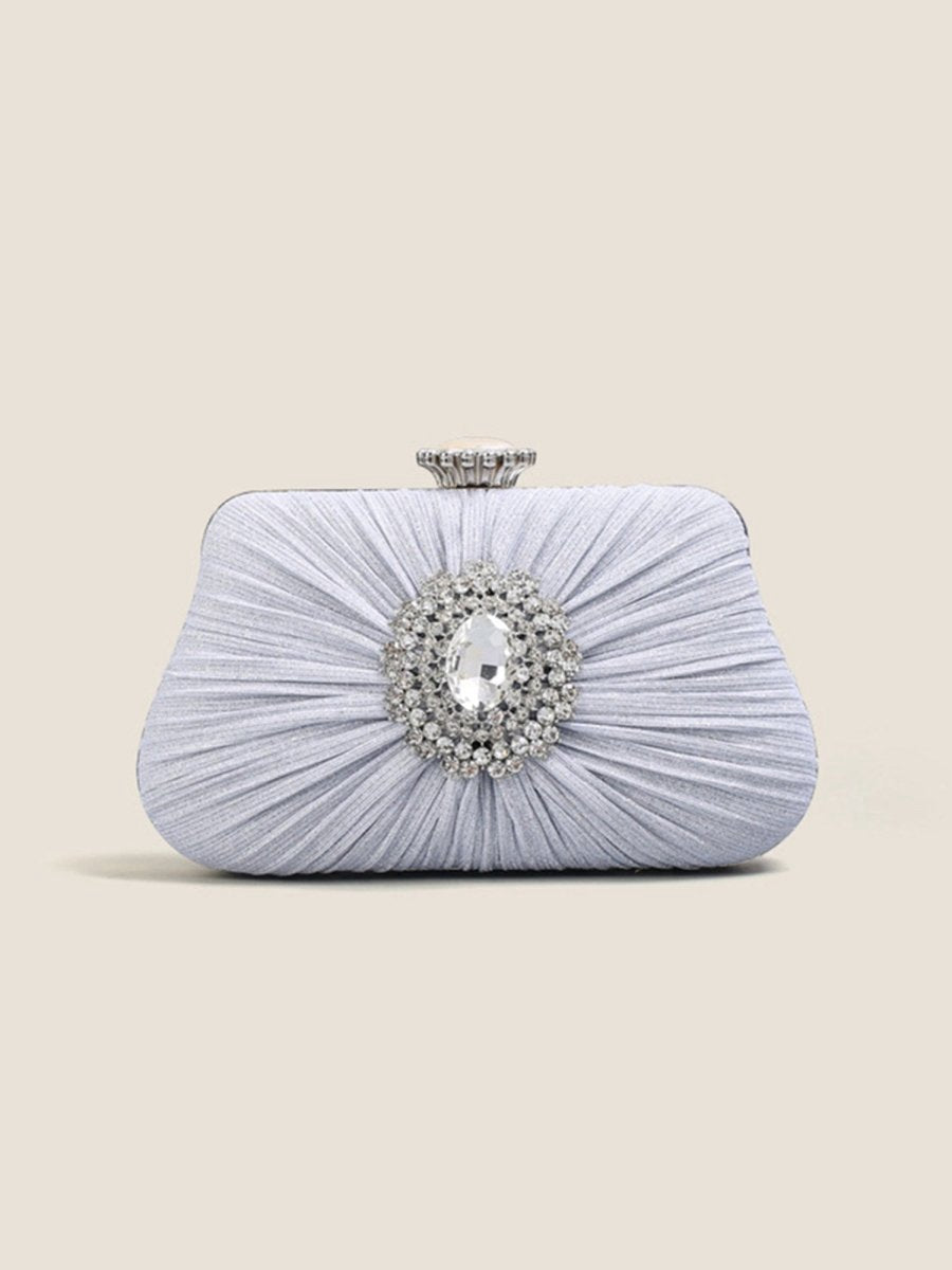 Women's Large Rhinestone Evening Clutch Bags