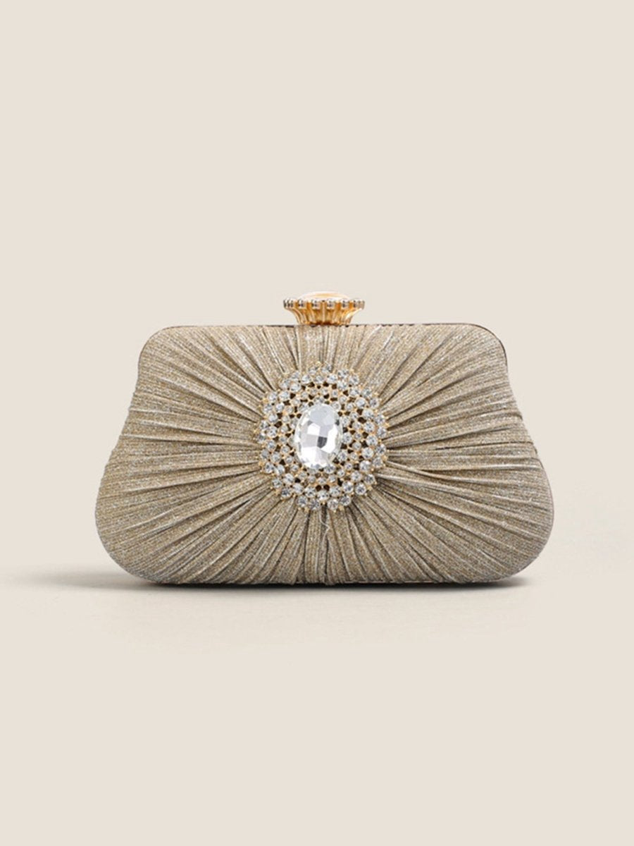Women's Large Rhinestone Evening Clutch Bags