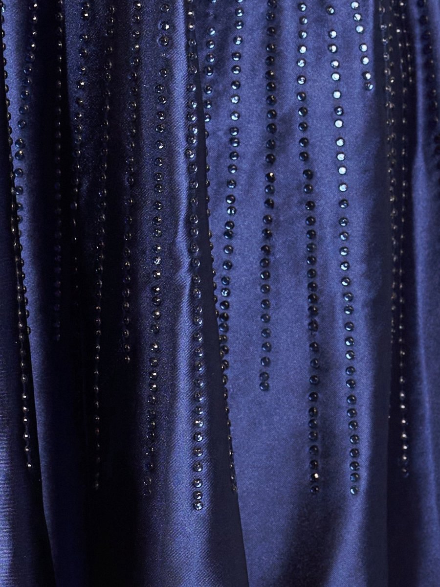 Hot Fix A-line Deep V illusion Short Beaded Homecoming Dresses