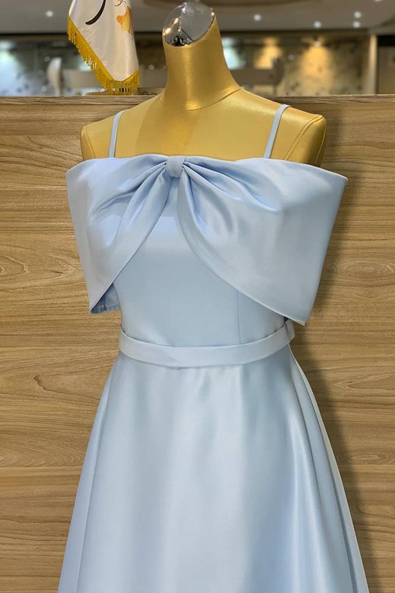 Spaghetti Straps A-line Homecoming Dresses