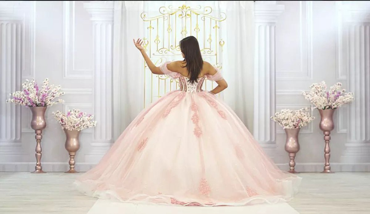 Ball-Gown Off-the-Shoulder Quinceanera Dresses