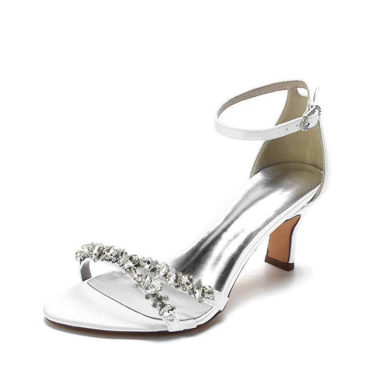 Simple Round Toe Chunky Heel Pumps