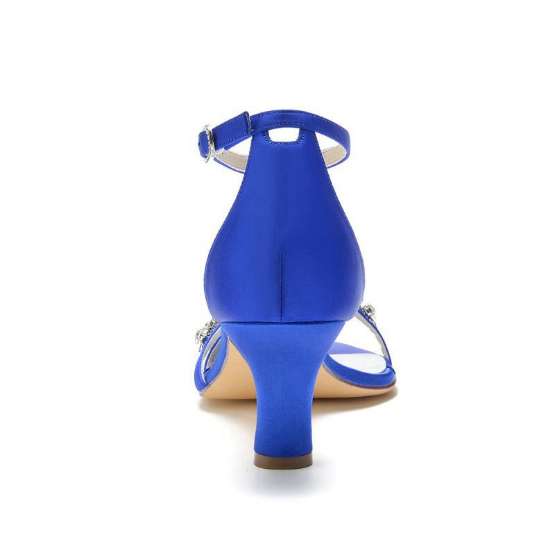 Simple Round Toe Chunky Heel Pumps