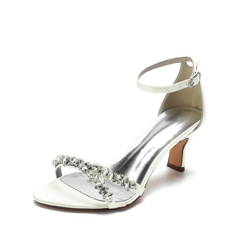 Simple Round Toe Chunky Heel Pumps