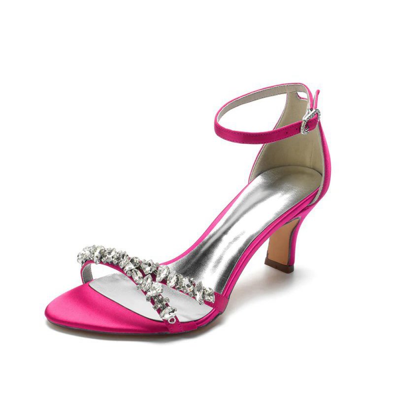 Simple Round Toe Chunky Heel Pumps