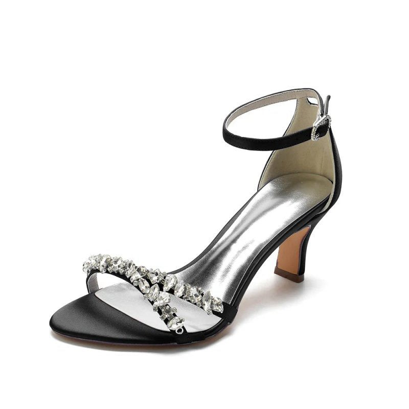 Simple Round Toe Chunky Heel Pumps