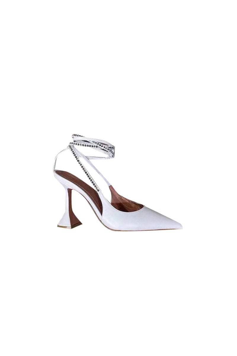 Lace Up High Heel Sandals