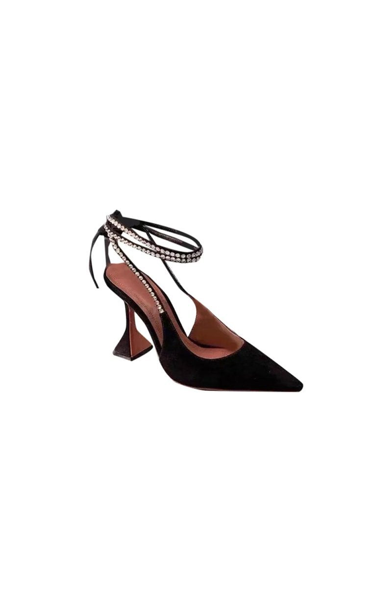 Lace Up High Heel Sandals