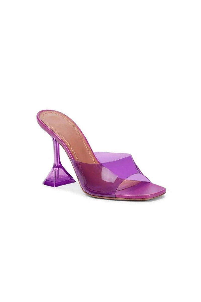 High Heel Naked Mules Sandals