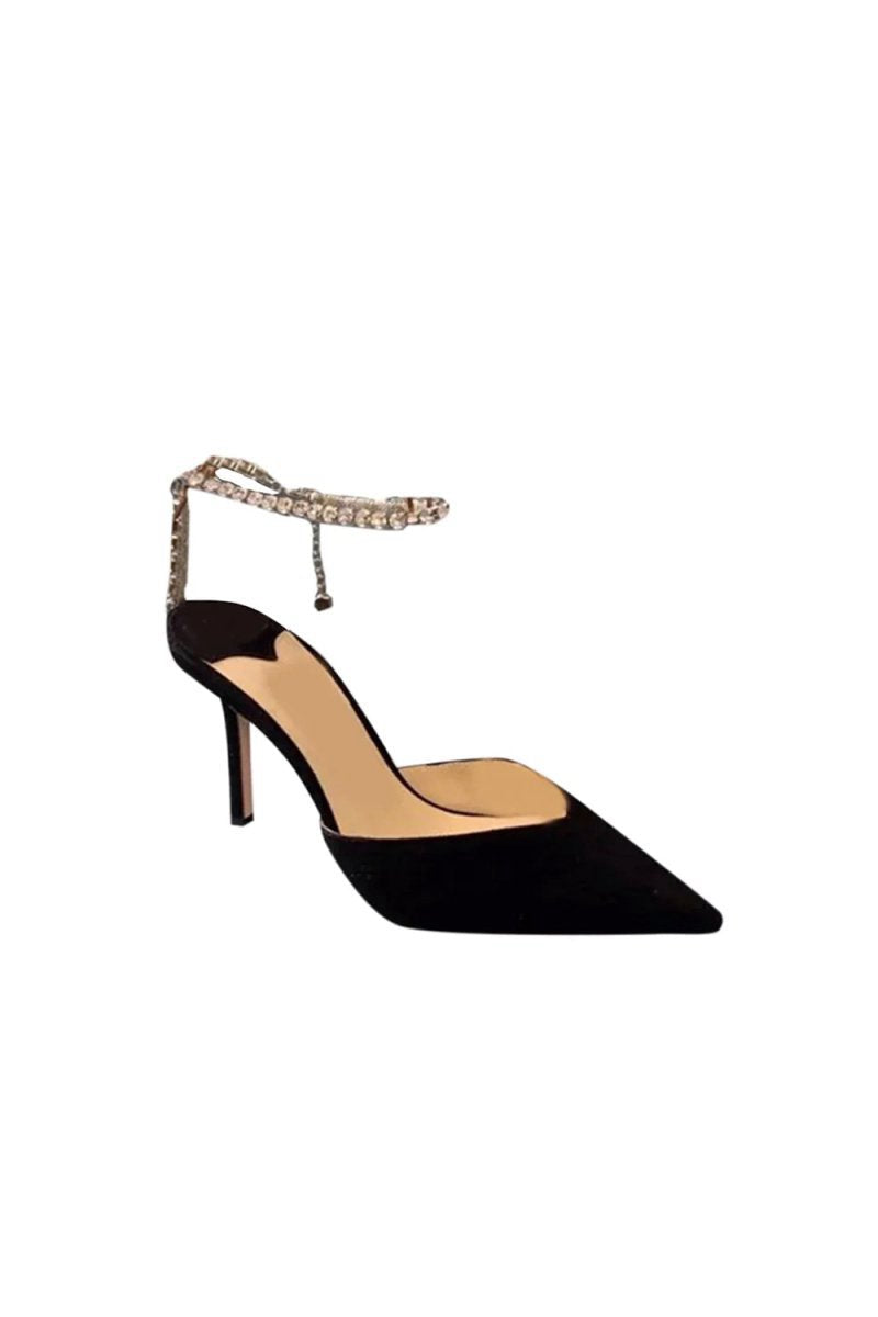 Off Stiletto Ankle High Heel Sandals