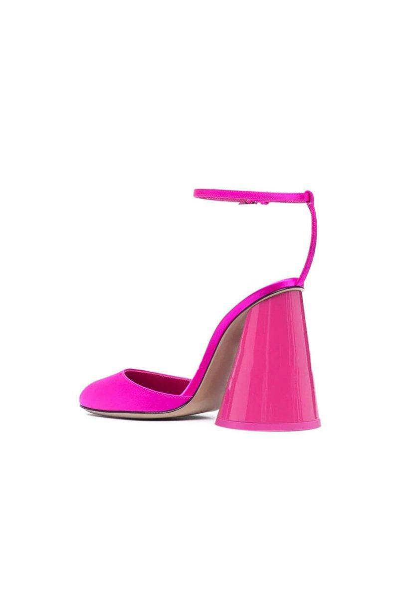 Ankle Strap Block Heel Sandals