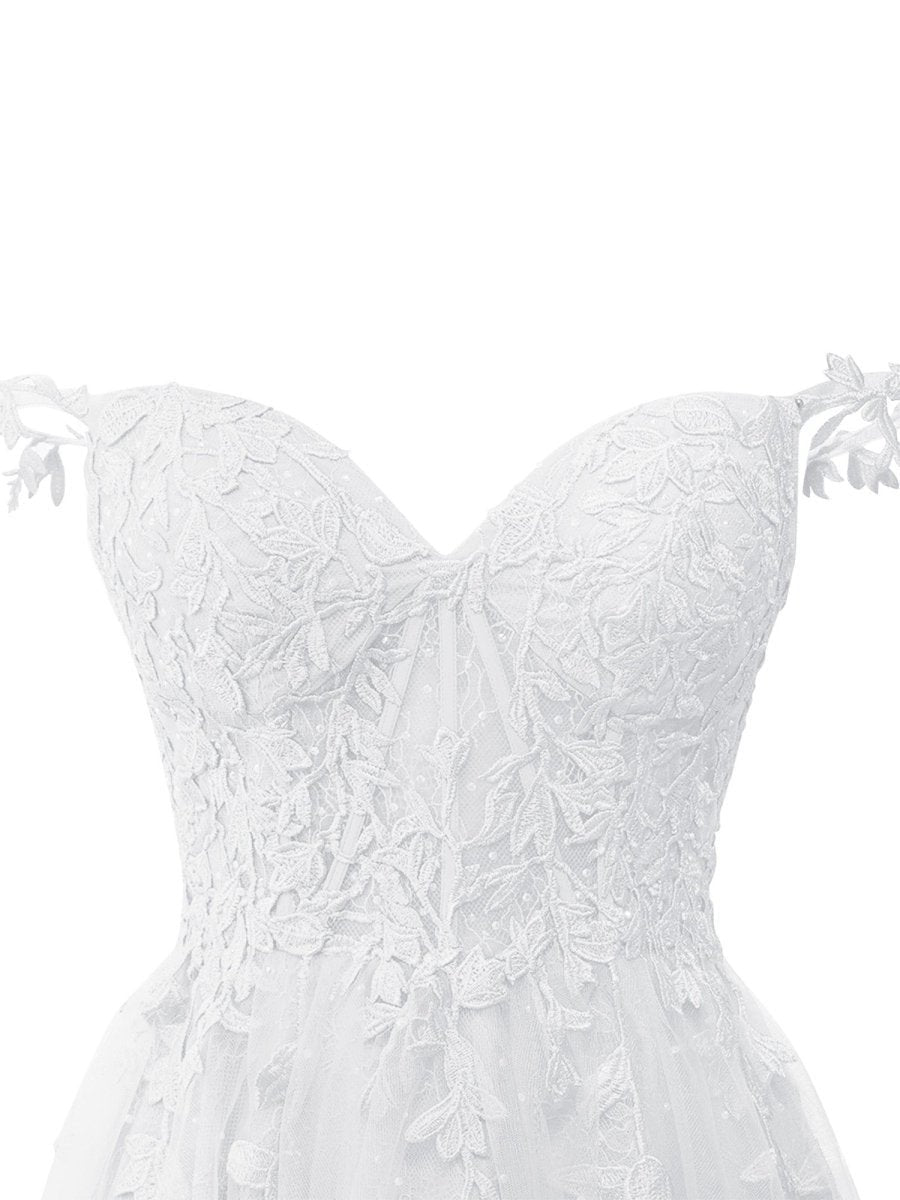 A-line Sweetheart Mint Appliques Short Homecoming Dresses