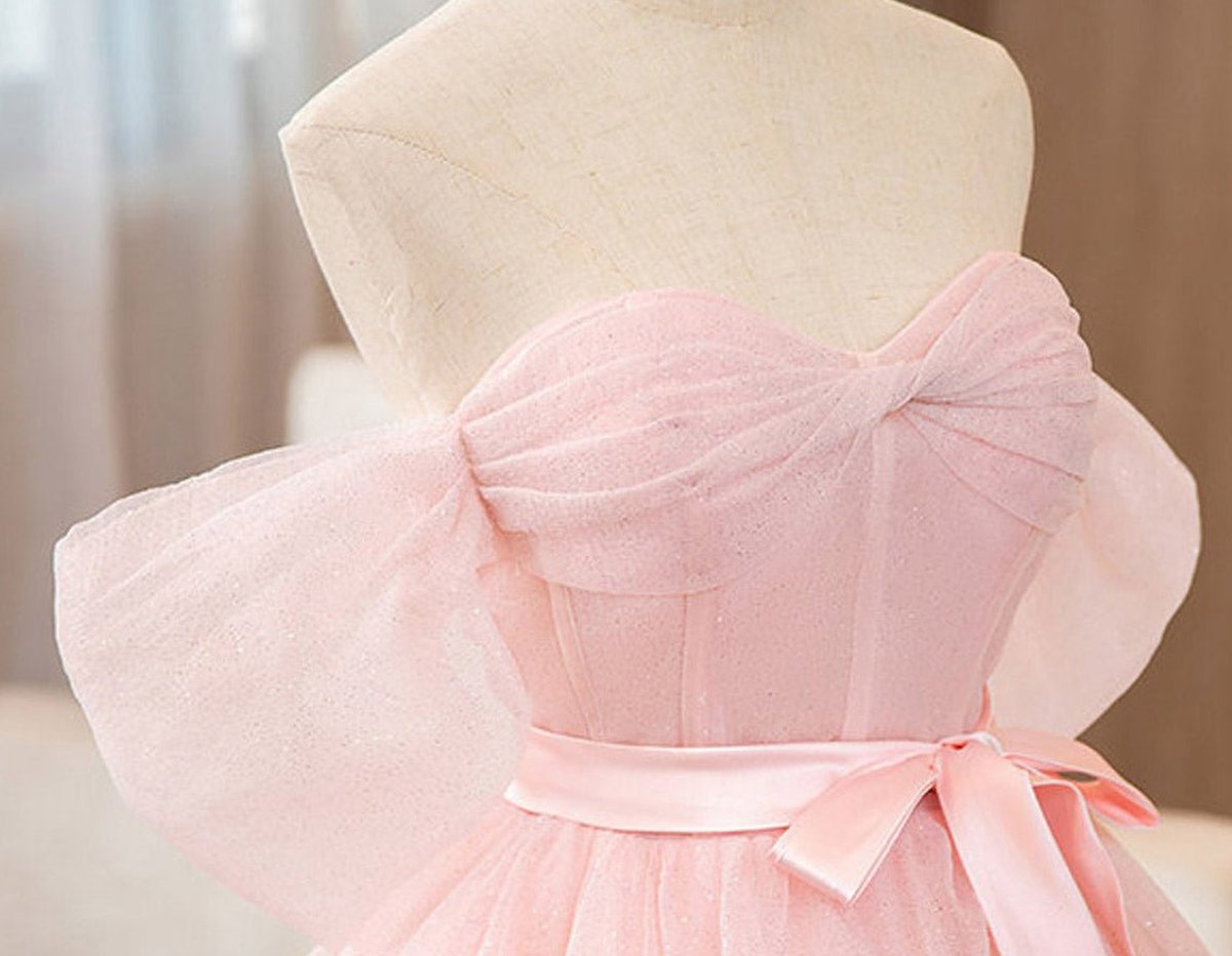 A-line Tulle Sweetheart Floor-Length Wedding Dresses with Sashes