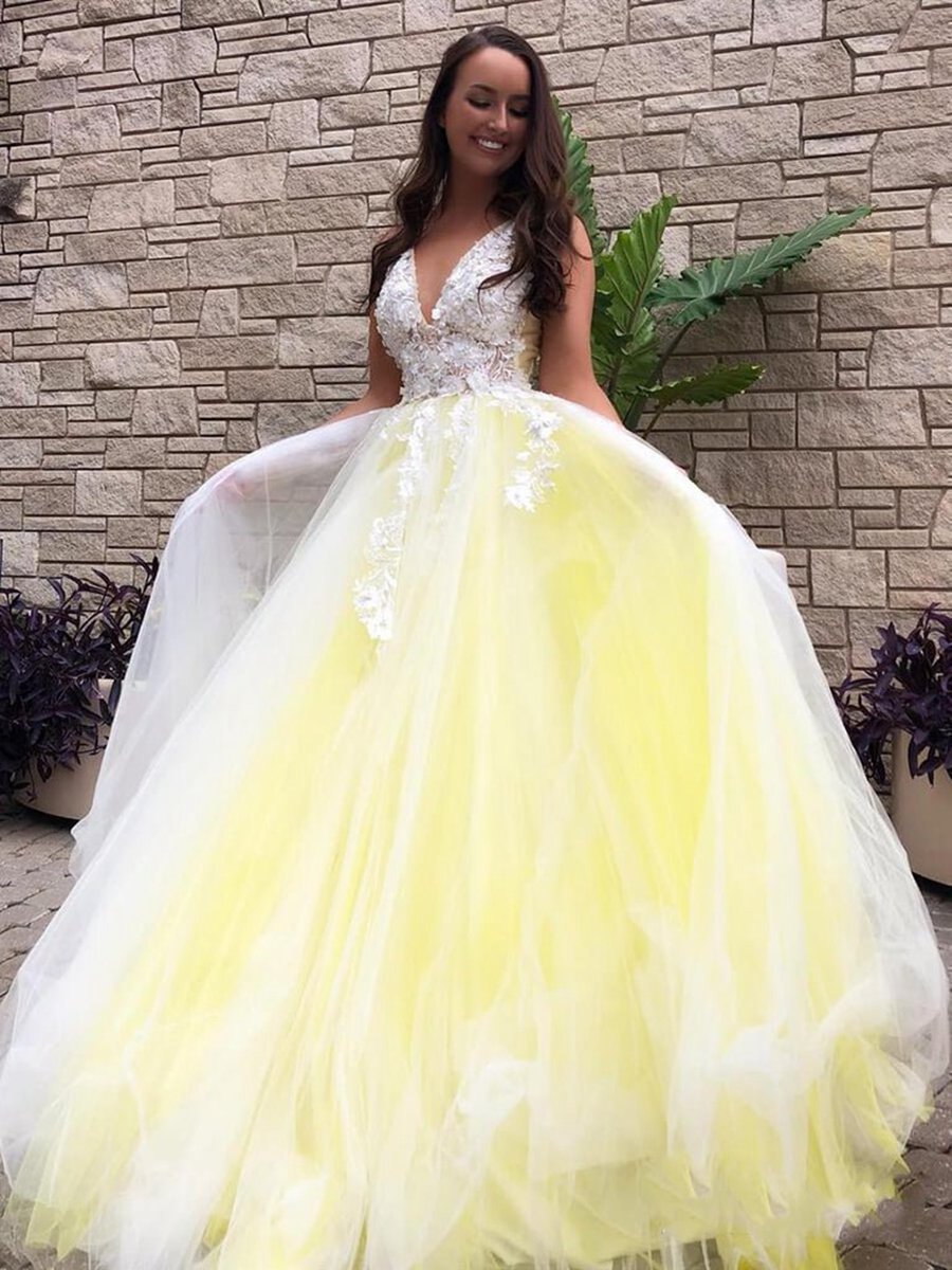 Turquoise Lace Applique Ball Gown Long Ball Gowns Quinceanera Dresses