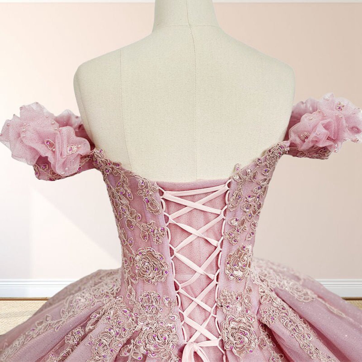 Ball Gown Off the Shoulder Quinceanera Dresses