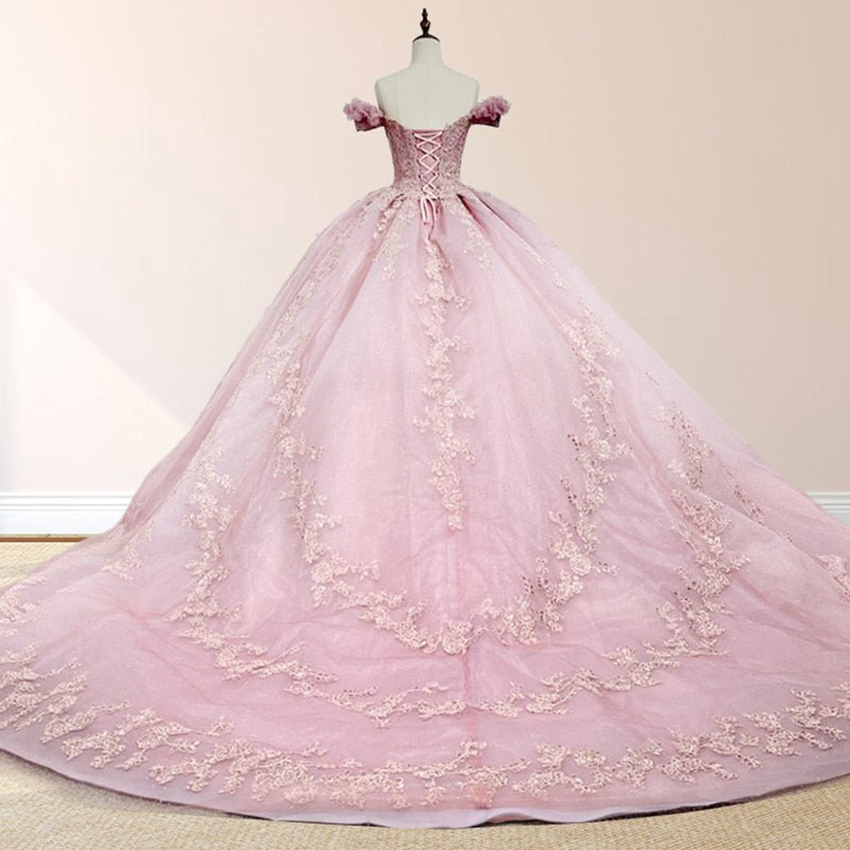 Ball Gown Off the Shoulder Quinceanera Dresses