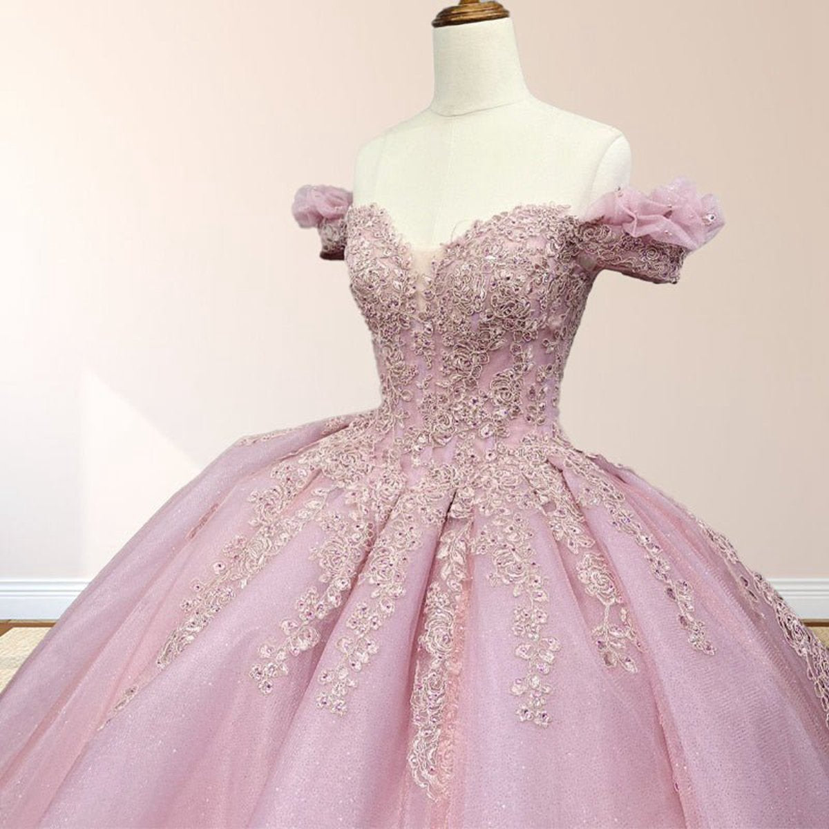 Ball Gown Off the Shoulder Quinceanera Dresses
