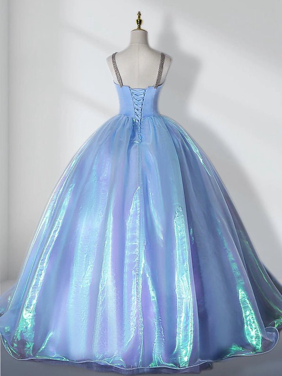 Sweetheart Neck Long Prom Quinceanera Dresses
