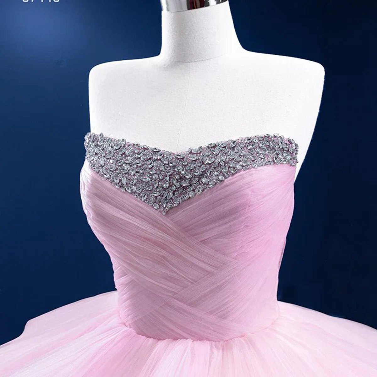 Quinceanera Dresses Simple Tie Ball Gown Elegant Lace Up Long Evening Dresses with Diamonds