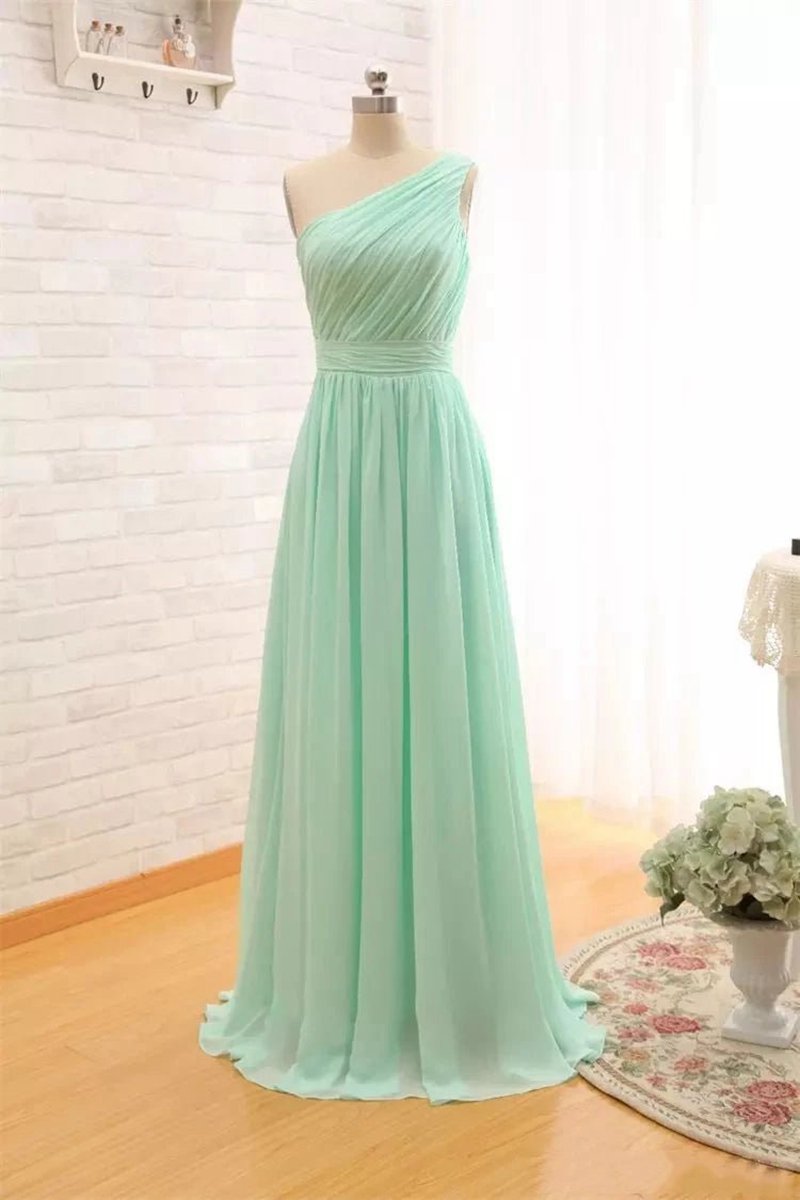 A-line Sleeveless Floor-length Chiffon Bridesmaid Dresses with Criss Cross