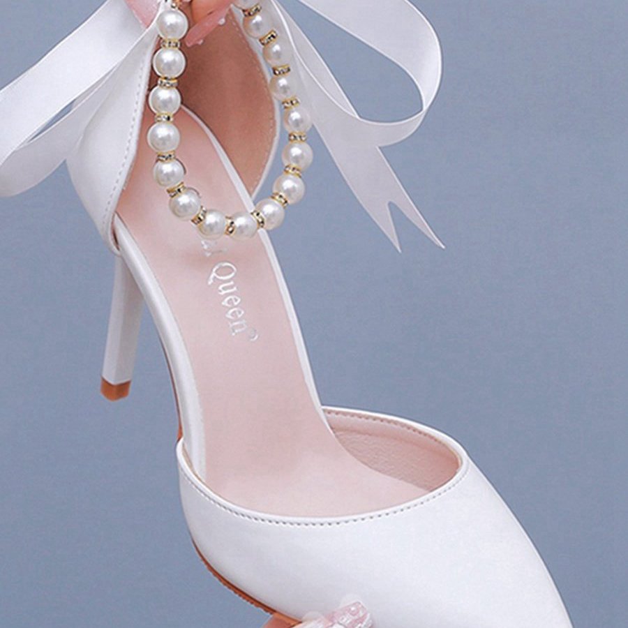Matte Soft PU Leather Pointed Toe High Heels