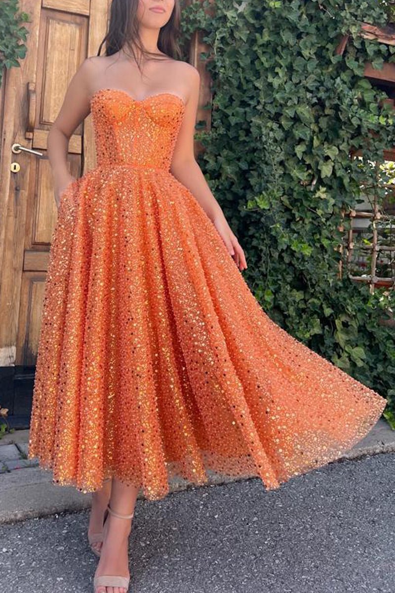 A-line Prom Dresses Sparkle & Shine Dresses Cocktail Party Floor Length Sleeveless Sweetheart Lace with Sequin