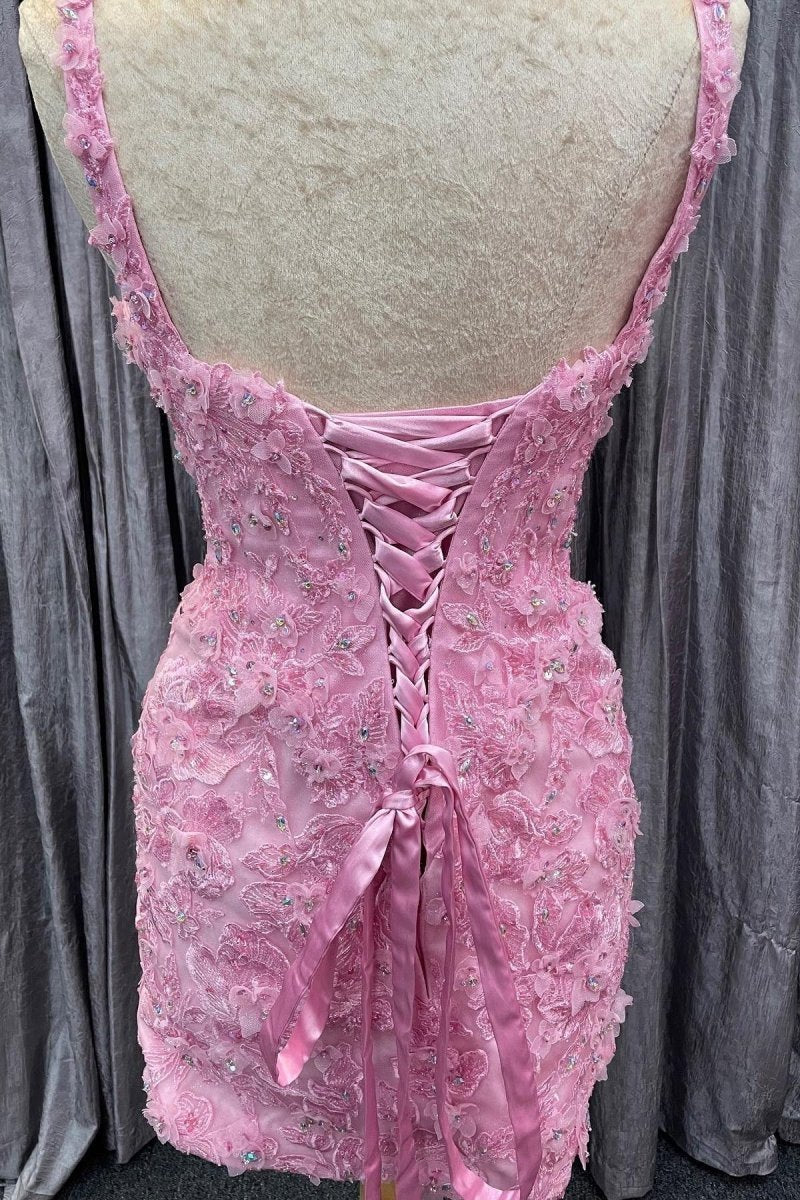 Tulle Floral Appliques Sweetheart Lace-Up Quinceanera Dresses